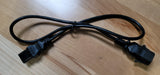 C13 C14 10A P-Lock power extension cord - Lot of 5