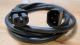 C14 C15 15A power extension cord - Lot of 5